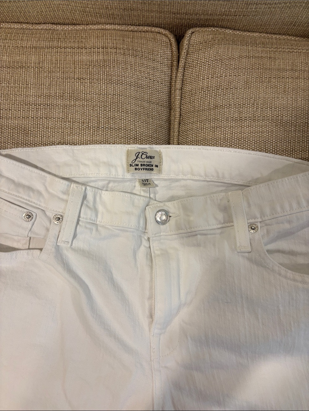 J Crew Slim Broken In Boyfriend Jeans